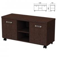 Тумба-креденция "Приоритет" 1200х446х600 мм, 2 двери, венге (КОМПЛЕКТ) - Премиум Сервис