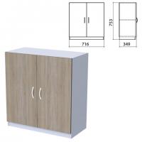 Шкаф закрытый "Бюджет", 716х349х753 мм, дуб сонома (КОМПЛЕКТ) - Премиум Сервис