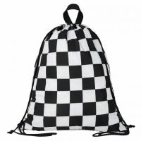 Мешок для обуви BRAUBERG большой удобный с ручкой, 51х41 см, "Black and white", 271595 - Премиум Сервис