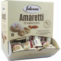 Печенье сдобное FALCONE "Amaretti" мягкое classico, 1 кг (100 шт. по 10 г), в коробке Office-box, MC-00014395 - Премиум Сервис