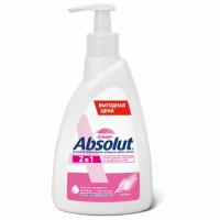 Мыло-крем жидкое антибактериальное 500г ABSOLUT "Нежное 2в1",пантенол, пуш-пул, ш/к 1, 5213 - Премиум Сервис