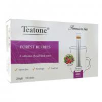 Чай в стиках TEATONE, со вкусом лесных ягод, 100 стиков по 2г, ш/к 81163, 1257 - Премиум Сервис
