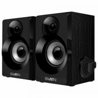 Колонки компьютерные SVEN SPS-517, 2.0, 6 Вт, питание USB, черный, SV-016180 - Премиум Сервис