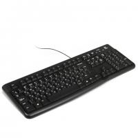Клавиатура проводная LOGITECH K120, USB, 104 клавиши, черная, 920-002522 - Премиум Сервис