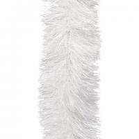 Мишура 1 штука, диаметр 100 мм, длина 2 м, белая, 5-180-10 - Премиум Сервис