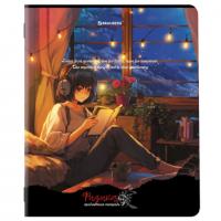 Тетрадь предметная ANIME GIRLS 48л, матовая ламинация, ФИЗИКА, клетка, подсказ, BRAUBERG, 404756 - Премиум Сервис