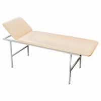 Кушетка медицинская HILFE "МД КС" 560х1930х670мм, с углом наклона, кожзам бежевый, S26599021101 - Премиум Сервис