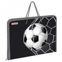 Папка для труда на молнии с ручками ПИФАГОР А4, 1 отд., пластик, органайзер, Ball kick, 272229 - Премиум Сервис