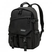 Рюкзак HEIKKI FUSION (ХЕЙКИ) универсальный, отд. для ноутбука, карм.-антивор, черный, 43х30х14 см, 272577 - Премиум Сервис