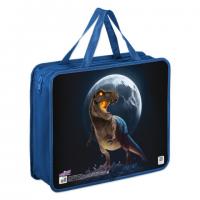 Папка на молнии с ручками ЮНЛАНДИЯ А4, 1 отделение, пластик, 80 мм, Beware, 272156 - Премиум Сервис