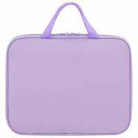Папка на молнии с ручками STAFF EVERYDAY А4, полиэстер, нежно-фиолетовый, 272185 - Премиум Сервис