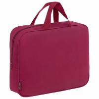 Папка на молнии с ручками STAFF EVERYDAY А4, 1 отделение, полиэстер, 80мм, бордовый, 272187 - Премиум Сервис