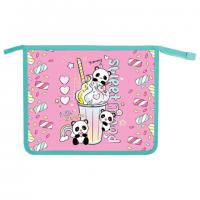 Папка для тетрадей ПИФАГОР А5, 1 отделение, пластик, на молнии, Sweet mood, 272193 - Премиум Сервис