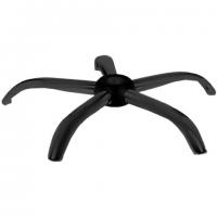 Пятилучие для кресла, нагрузка до 120 кг., диаметр 700мм., металлическое, черное, ххх - Премиум Сервис