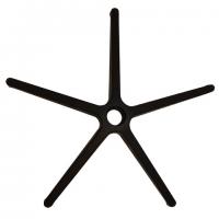 Пятилучие для кресла, нагрузка до 120 кг., диаметр 660мм., пластиковое, черное, ххххх - Премиум Сервис