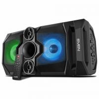 Колонка портативная SVEN PS-655, 50 Вт, TWS, Bluetooth, FM, USB, microSD, LED-дисп, пульт, черный, SV-020163 - Премиум Сервис