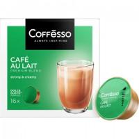 Кофе в капсулах COFFESSO "Cafe au lait l" для кофемашин Dolce Gusto, 16 порций, ш/к 0, 102506 - Премиум Сервис