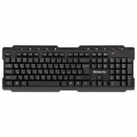 Клавиатура беспроводная DEFENDER Element HB-195 RU,USB, 114 клавиш, черная, 45195 - Премиум Сервис