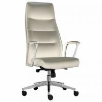 Кресло BRABIX PREMIUM Adept EX-752, синхромеханизм, алюминий, экокожа, бежевое, 532931 - Премиум Сервис