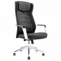 Кресло BRABIX PREMIUM Viking EX-759, синхромеханизм, алюминий, натуральная кожа, черное, 532933 - Премиум Сервис