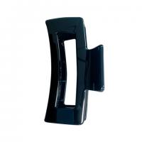 Краб для волос "Геометрия" 8,5 см, глянцевый, чёрный MONTE VITA 457000 - Премиум Сервис