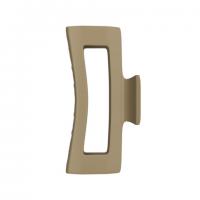 Краб для волос "Геометрия" 8,5 см, soft touch, коричневый MONTE VITA 457001 - Премиум Сервис