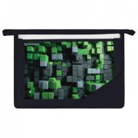 Папка для труда BRAUBERG А4, 2 отделения, пластик, молния сверху,органайзер, Module blocks, 273400 - Премиум Сервис