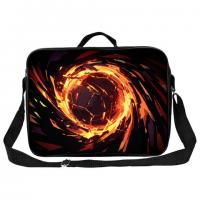 Папка на молнии с ручками BRAUBERG KIDS А4, 1 отделение, регулируемый плечевой ремень, 60 мм, Fire split, 273318 - Премиум Сервис