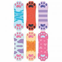 Закладки для книг МАГНИТНЫЕ, "АССОРТИ 5 ДИЗАЙНОВ", набор 6 штук, 35x25 мм, FUNSTER, 116651 - Премиум Сервис