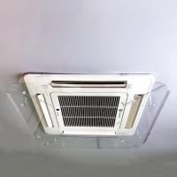 Экран для кондиционера потолочного размером от 550*550 до 650*650мм, ПЭТ прозрачный 1,5 мм, 10000057 - Премиум Сервис