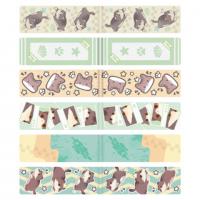 Закладки для книг МАГНИТНЫЕ, BRAUBERG "CUTE CATS", набор 6 штук, 60x20 мм, 116985 - Премиум Сервис