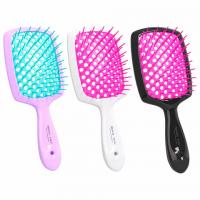 Расческа для волос массажная 20х8,5 см, цвета АССОРТИ MONTE VITA, 457415 - Премиум Сервис