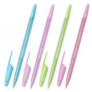 Ручка шариковая ERICH KRAUSE "R-301 Spring", СИНЯЯ, корпус тонированный ассорти, узел 0,7 мм, линия письма 0,35 мм, 31059 - Премиум Сервис