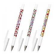 Ручка шариковая ЮНЛАНДИЯ "LADYBIRD", синяя, SOFT TOUCH покрытие, узел 0,7 мм, линия письма 0,35 мм, 143727 - Премиум Сервис