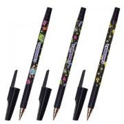 Ручка шариковая ЮНЛАНДИЯ "CUTE MONSTER", синяя, SOFT TOUCH покрытие, узел 0,7 мм, линия письма 0,35 мм, 143730 - Премиум Сервис