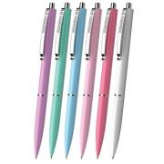 Ручка шариковая автомат. SCHNEIDER (Германия) "K15 Pastel", СИНЯЯ, пастель ассорти, узел 1 мм, 130840 - Премиум Сервис