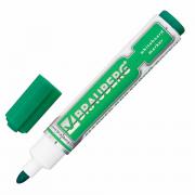 Маркер стираемый для белой доски ЗЕЛЕНЫЙ, BRAUBERG "Neo", 5 мм, с клипом, 150490 - Премиум Сервис