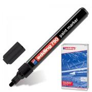 Маркер-краска лаковый EDDING "790", 2-4 мм, ЧЕРНЫЙ, круглый наконечник, пластиковый корпус, E-790/1 - Премиум Сервис