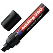 Маркер перманентный (нестираемый) EDDING 390, ЧЕРНЫЙ, скошенный наконечник, 4-12 мм, E-390/1 - Премиум Сервис