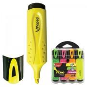 Набор текстовыделителей MAPED (Франция) 4 шт., АССОРТИ, "Fluo Pep's Classic", линия 1-5 мм, 742547 - Премиум Сервис