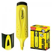 Текстовыделитель MAPED (Франция) "Fluo Pep's Classic", ЖЕЛТЫЙ, линия 1-5 мм, 742534 - Премиум Сервис