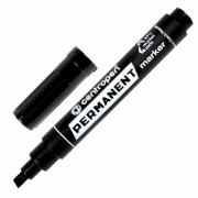 Маркер перманентный CENTROPEN 8576, ЧЕРНЫЙ, скошенный наконечник, 1-4,6 мм, 5 8576 0112 - Премиум Сервис