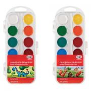 Краски акварельные ГАММА "Мультики NEW", 24 цвета, медовая, пластиковый корпус, европодвес, 211046_24 - Премиум Сервис