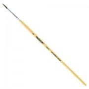 Кисть ПИФАГОР, ПОНИ, круглая, № 2, деревянная лакированная ручка, с колпачком, 200831 - Премиум Сервис