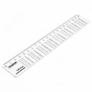 Линейка пластик 20 см, ПИФАГОР, справочная, таблица умножения, 210616 - Премиум Сервис