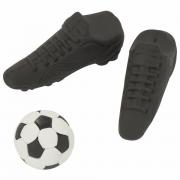 Набор ластиков фигурных ПИФАГОР "Футбол", 3 шт., форма и цвет ассорти, 223608 - Премиум Сервис