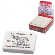 Ластик KOH-I-NOOR "Слон" 300/20, 45х32х12 мм, белый, прямоугольный, натуральный каучук, 0300020024KDRU - Премиум Сервис