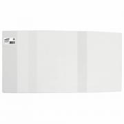 Обложка ПВХ для учебников, ЮНЛАНДИЯ, С ЗАКЛАДКОЙ, универсальная, 110 мкм, 233х450 мм, штрих-код, 229319 - Премиум Сервис