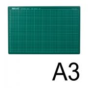 Коврик (мат) для резки 3-слойный, А3 (450х300 мм), настольный, зеленый, 3 мм, KW-trio, 9Z201, -9Z201 - Премиум Сервис