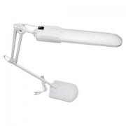 Настольная лампа светильник Дельта + на подставке, ЛЮМИНЕСЦЕНТНАЯ, цоколь 2G7, 11 Вт, белый - Премиум Сервис